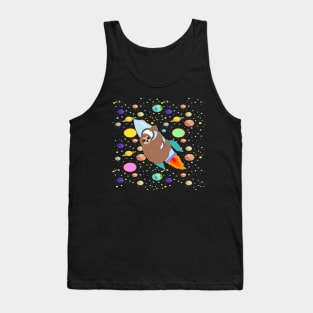 Sloth in Space Tank Top